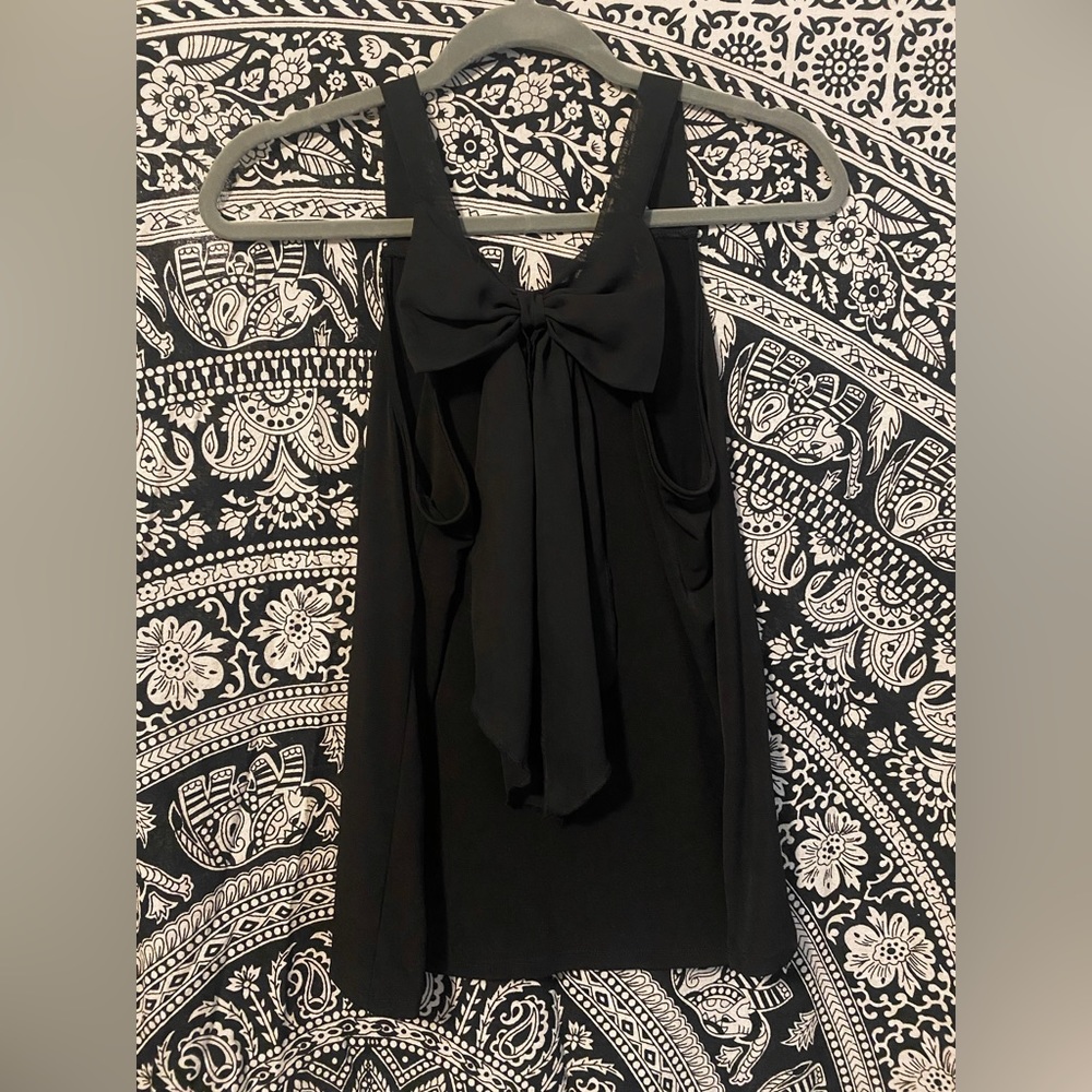 Charlotte Russe Bow Tank Top